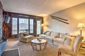 Ski-In and Ski-Out Pico Mountain Townhome with Fireplace
